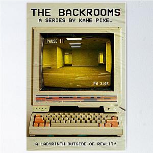 The Backrooms Kane Pixel Poster