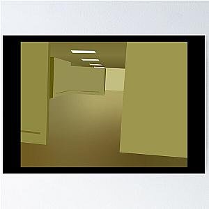 Backrooms liminal spaces artwork Poster