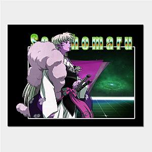 Inuyasha Posters - Sesshomaru - inuyasha retro Poster TP0704