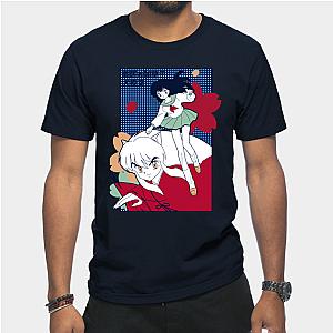 Inuyasha T-Shirts - Inuyasha flowers T-Shirt TP0704