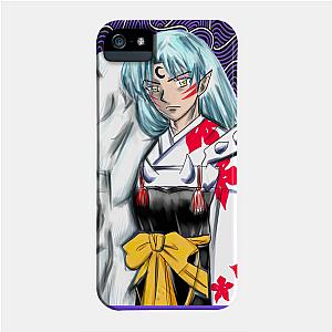 Inuyasha iPhone Cases - sesshomaru sama in ancient japanese pattern Case TP0704