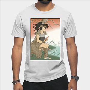 Inuyasha T-Shirts - Kouga Ukiyo-e T-Shirt TP0704