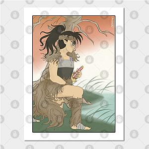 Inuyasha Posters - Kouga Ukiyo-e Poster TP0704