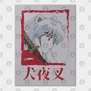 Inuyasha Posters - InuYasha-red Poster TP0704