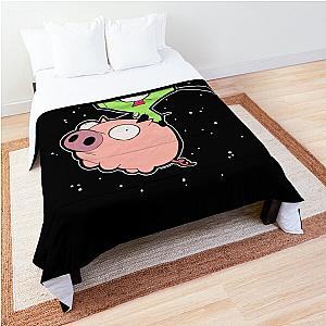 Invader zim Art Comforter