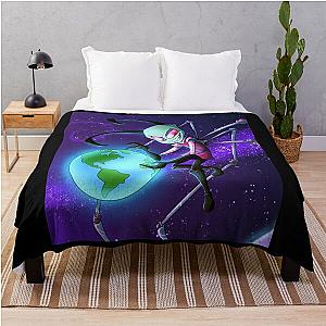 invader Zim Throw Blanket