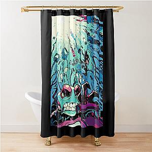 Invader Zim Shower Curtain