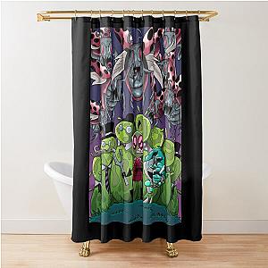 Invader Zim Shower Curtain