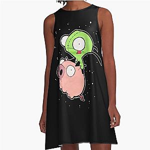 Invader zim Art A-Line Dress