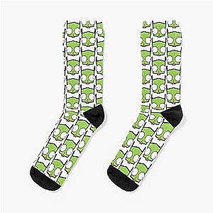 Invader Zim Gir Graphic Socks