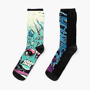 Invader Zim Socks