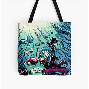 Invader Zim All Over Print Tote Bag