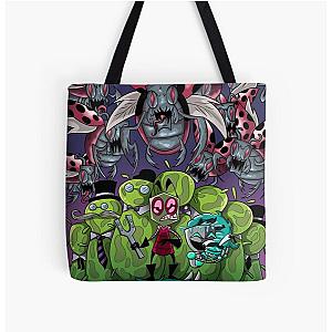 Invader Zim All Over Print Tote Bag