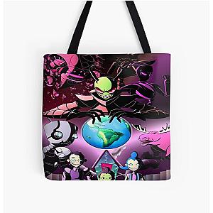 Invader Zim All Over Print Tote Bag