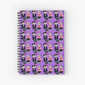 Invader Zim ZaDr Repeating Pattern Spiral Notebook