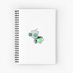 Gir Invader zim Spiral Notebook