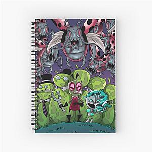 Invader Zim Spiral Notebook