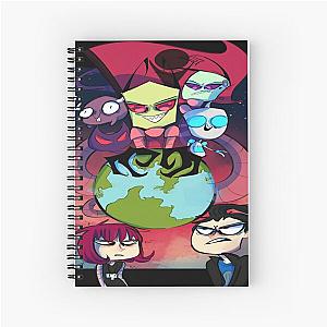 Invader Zim Spiral Notebook