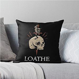 Loathe band merch Throw Pillow RB1512