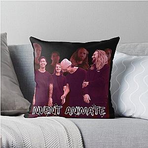 invent animate   Band Throw Pillow RB1512