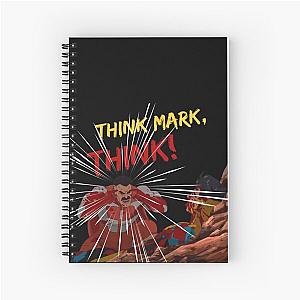 THINK Mark THINK meme from Invincible Omniman Spiral Notebook