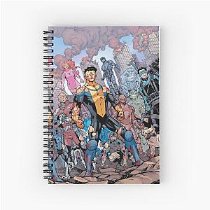 Invincible Spiral Note Book