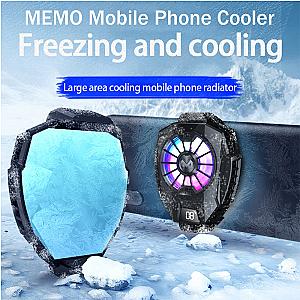 Black DL05 Radiator One Fan Phone Cooler