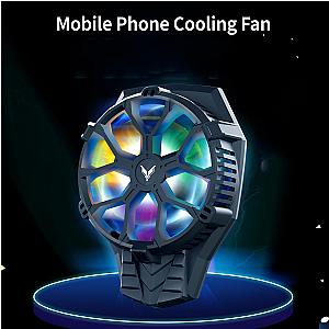 Black Universal Phone Cooler Pro 2 Liquid Cooling One Fan Phone Cooler