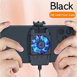 Black Universal Mobile Phone Cooling Fan One Fan Phone Cooler