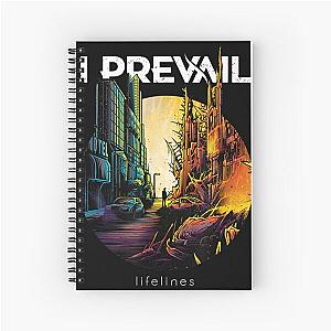 I Prevail Lifelines Cover Spiral Notebook