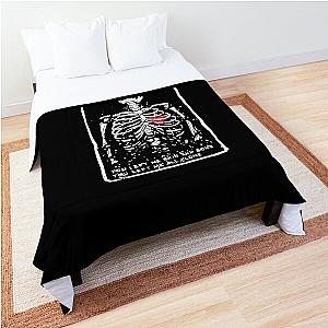 I Prevail Alone Skeleton Comforter