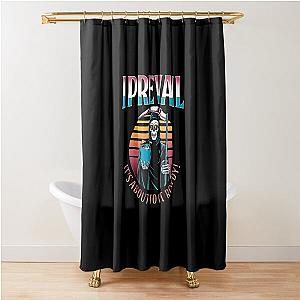 i prevail retro Shower Curtain