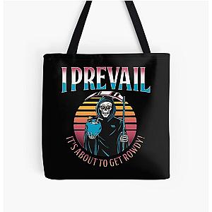 i prevail retro All Over Print Tote Bag