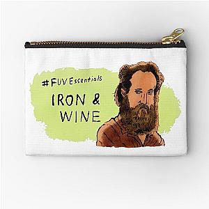 Iron and Wine Zipper Pouch