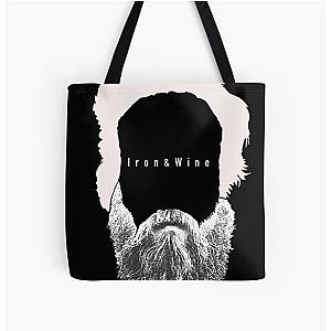 Iron & Wine All Over Print Tote Bag