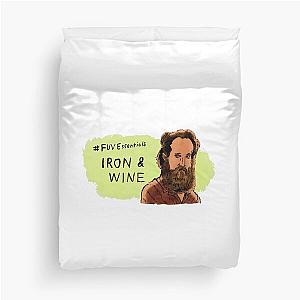 Iron and Wine Duvet Cover