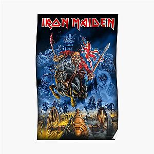 Run With The Flag American Poster Poster RB1208