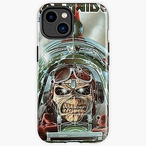 Skull Driving A Helicopter Poster iPhone Tough Case RB1208