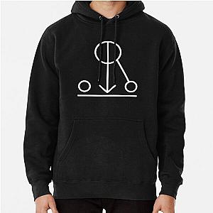 white logos Pullover Hoodie RB1208