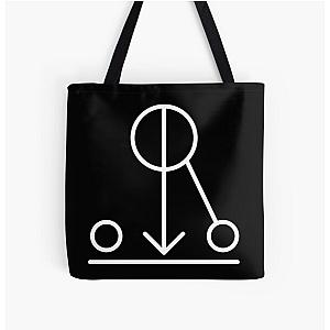 white logos All Over Print Tote Bag RB1208