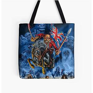 Run With The Flag American Poster All Over Print Tote Bag RB1208