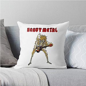 best selling - lets heavy metal Throw Pillow RB1208