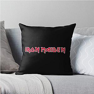 Fear Of The Dark Iron Maiden Throw Pillow RB1208