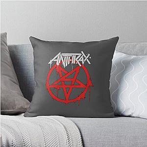 anthrax Throw Pillow RB1208