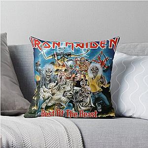 Iron Maiden Throw Pillow RB1208