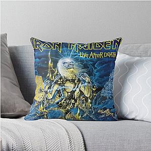 Iron Maiden Throw Pillow RB1208