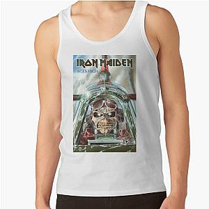 Skull Driving A Helicopter Poster Tank Top RB1208