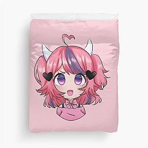 Ironmouse chibi Vtuber duvet cover