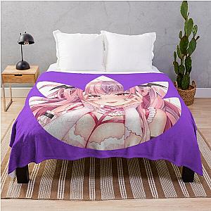Ironmouse Cute Vtuber Girl Throw Blanket