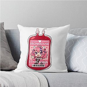SS Ironmouse Plasma Gatcha Vtuber Vending Machine Series Throw Pillow